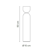 Vibia Plusminus Solo 6343 LED-Bodenleuchte mit Spot-Flachdiffusor – Bild 10
