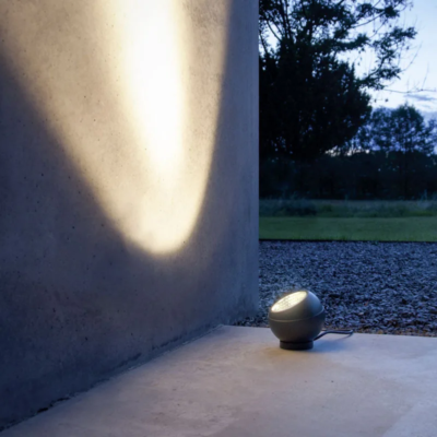 IP44.DE Shot LED-Bodenstrahler mit Ring