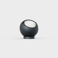 IP44.DE Shot LED-Bodenstrahler mit Ring Anthrazit