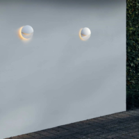 LOOM Design Smiley LED Wandleuchte Weiss matt IP65 – Bild 4