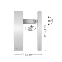 prediger.base p.017 LED-Wandstrahler ausrichtbar – Bild 8