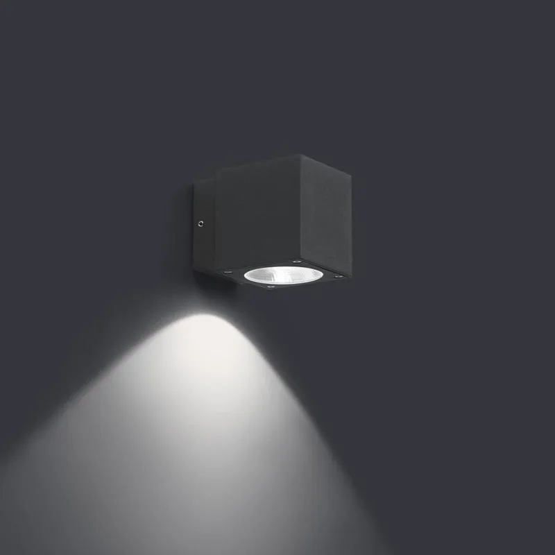 prediger.base p.026 LED-Wandleuchte Außen Q mit Downlight – Bild 2