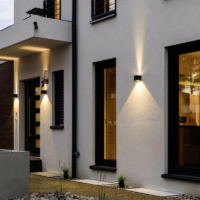 prediger.base p.037 verstellbare LED-Wandleuchte Außen M-IP65 Uplight/Downlight – Bild 8