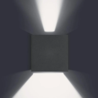 prediger.base p.037 verstellbare LED-Wandleuchte Außen M-IP65 Uplight/Downlight – Bild 11