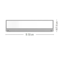 prediger.base p.052 LED-Wandleuchte Außen L mit Uplight/Downlight – Bild 5