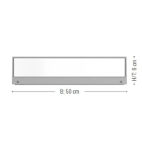 prediger.base p.052 LED-Wandleuchte Außen L mit Downlight – Bild 6