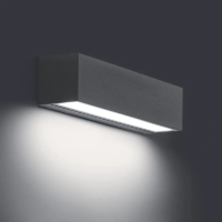 prediger.base p.052 LED-Wandleuchte Außen M mit Downlight – Bild 2