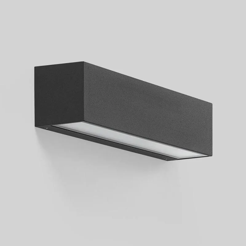 prediger.base p.052 LED-Wandleuchte Außen M mit Downlight