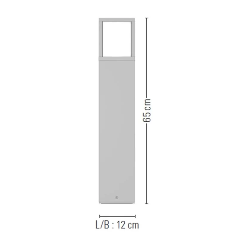 prediger.base p.063 Pollerleuchte E27 – Bild 4