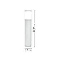prediger.base 0.74 Poller- und Sockelleuchte E27 – Bild 5