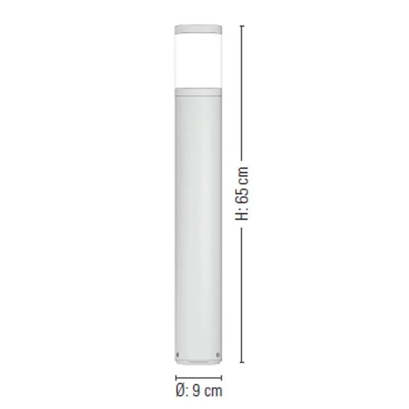 prediger.base 0.74 Poller- und Sockelleuchte E27 – Bild 6