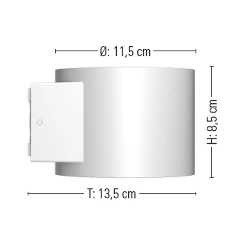 prediger.base p.080 G9 Wandleuchte Außen – Bild 6
