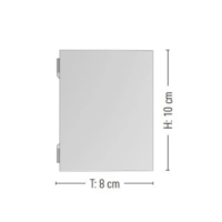 prediger.base p.125 GU10 Wandleuchte Außen mit Downlight – Bild 6