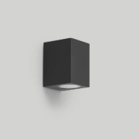 prediger.base p.125 GU10 Wandleuchte Außen mit Downlight Graphit