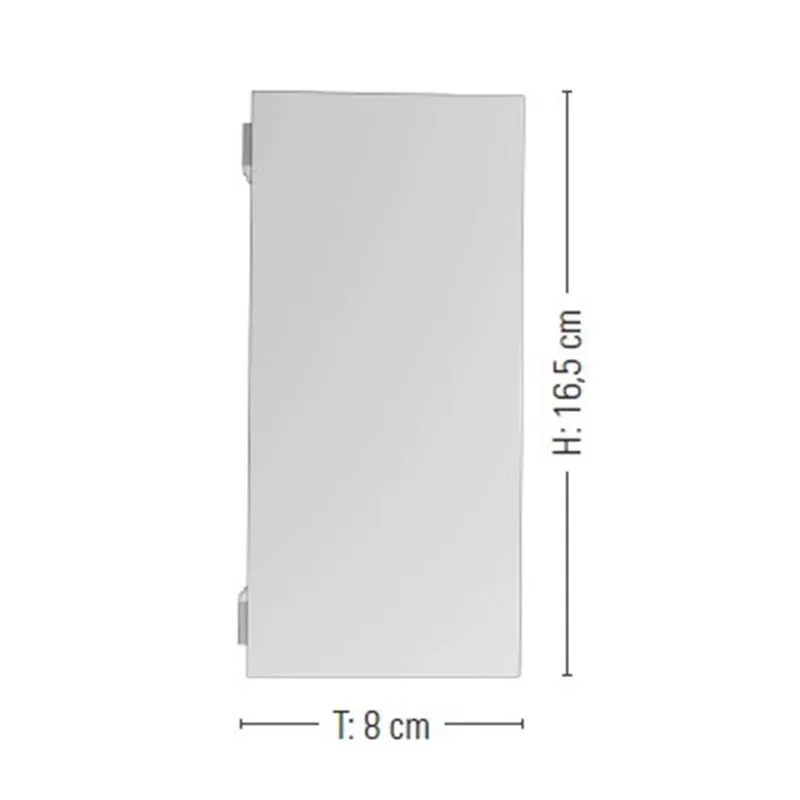 prediger.base p.125 GU10 Wandleuchte Außen mit Uplight/Downlight – Bild 4