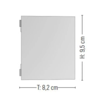 prediger.base p.126 LED-Wandleuchte Außen mit Downlight – Bild 6