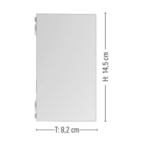 prediger.base p.126 LED-Wandleuchte Außen mit Uplight/Downlight – Bild 6