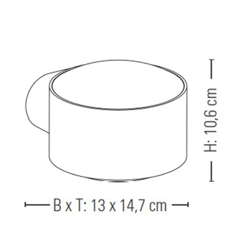 prediger.base p.133 LED-Wandleuchte Außen M mit Uplight/Downlight – Bild 6