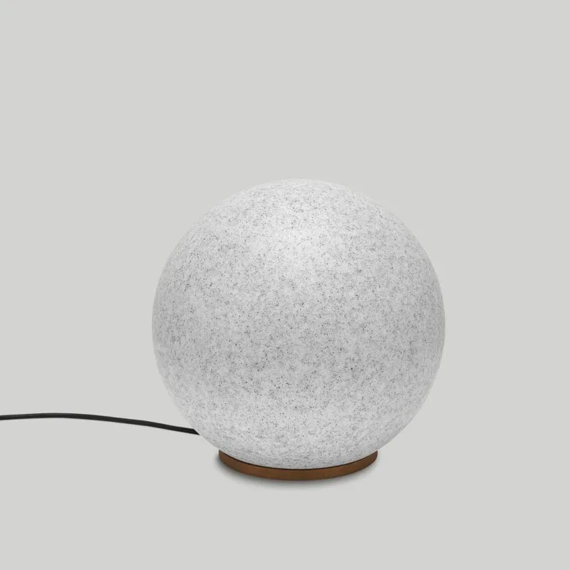 prediger.base p.111 Kugelleuchten E27 Granit 40 cm