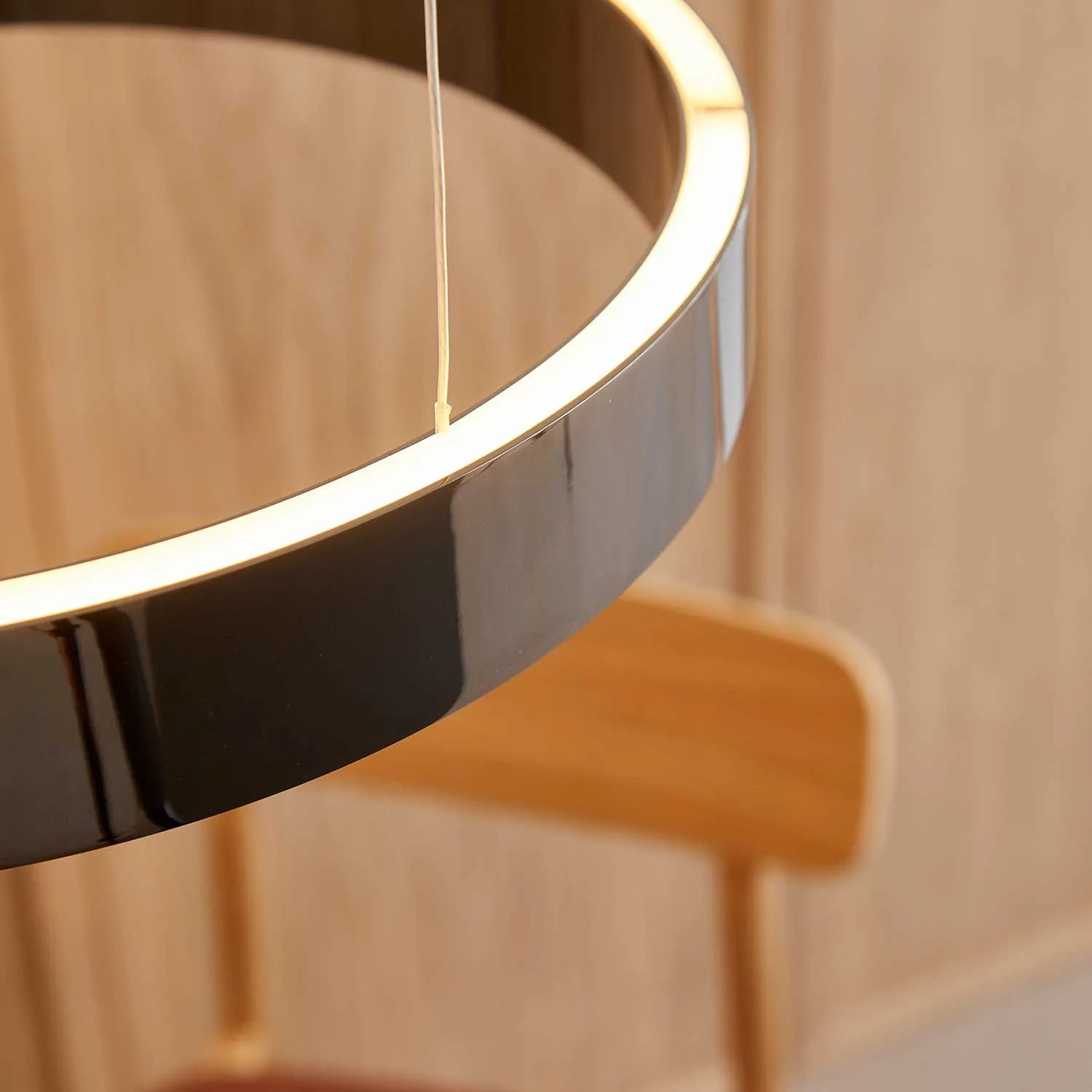 LOOM Design EOS 360 small LED-Pendelleuchte Gun Metal – Bild 2