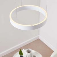 LOOM Design EOS 360 small LED-Pendelleuchte Weiss matt – Bild 2