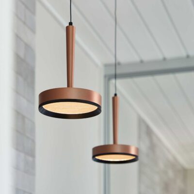 LOOM Design NYX P1 LED-Pendelleuchte Bronze matt