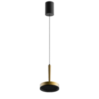 LOOM Design NYX P1 LED-Pendelleuchte Messing matt – Bild 2