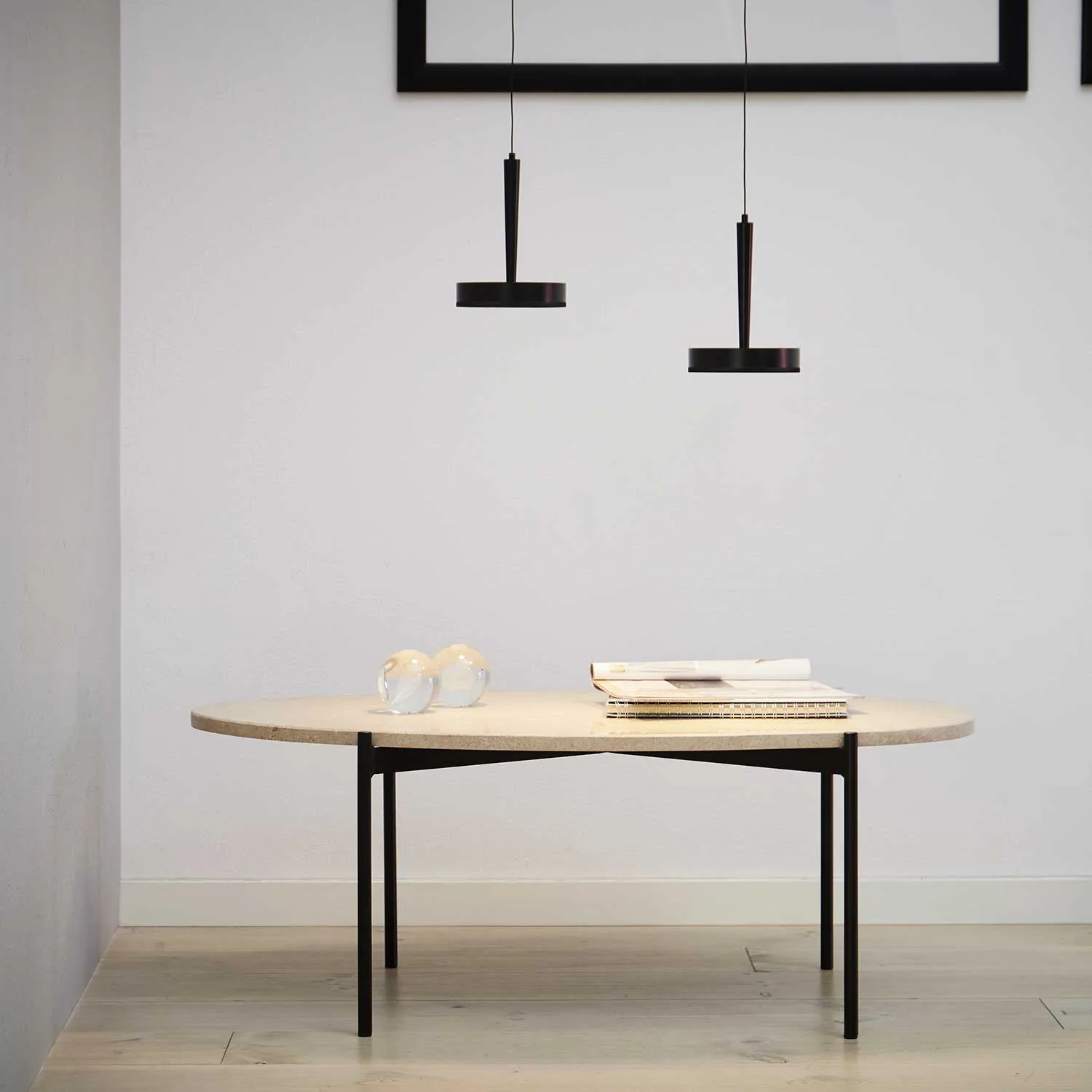 LOOM Design NYX P1 LED-Pendelleuchte Schwarz matt – Bild 4