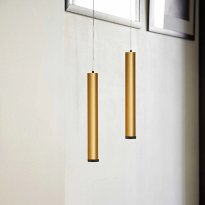 LOOM Design NYX P2 LED-Pendelleuchte Messing matt