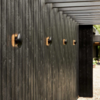 LOOM Design Smiley LED Wandleuchte Schwarz matt IP65 – Bild 3