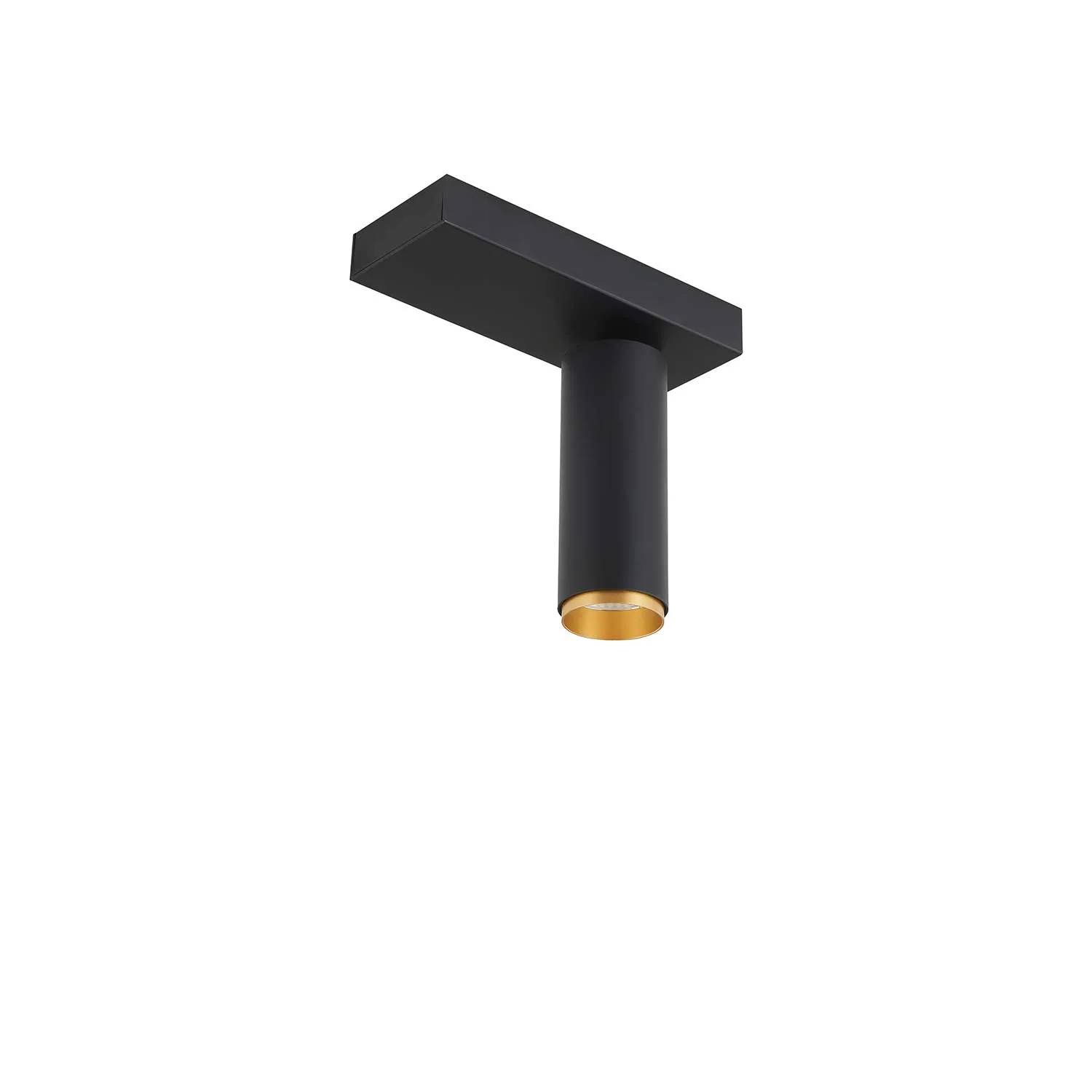 LOOM Design X-Beam Single LED-Deckenstrahler schwarz gold