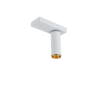 LOOM Design X-Beam Single LED-Deckenstrahler weiss gold