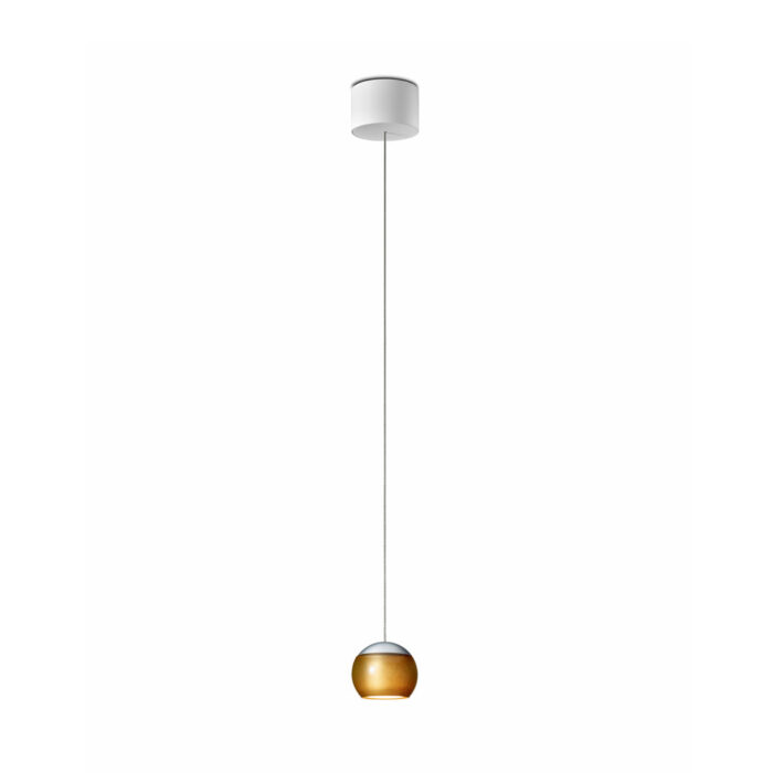 OLIGO Balino LED-Pendelleuchte 1-flammig Chrom Matt Gold