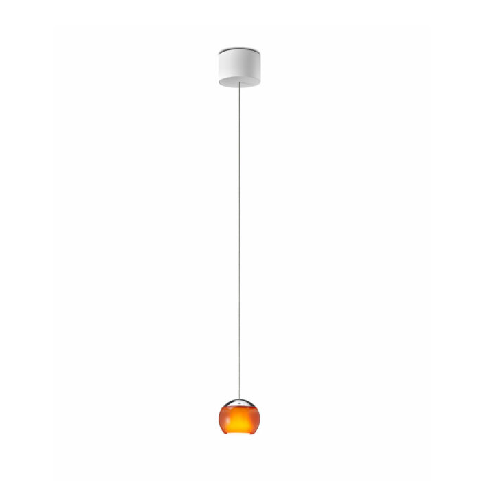 OLIGO Balino LED-Pendelleuchte 1-flammig Chrom Orange