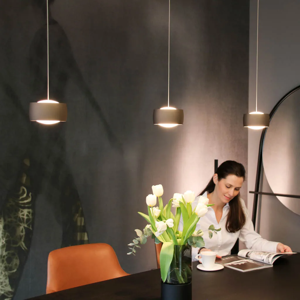 OLIGO Grace LED-Pendelleuchte 3-flammig - unsichtbar höhenverstellbar – Bild 3