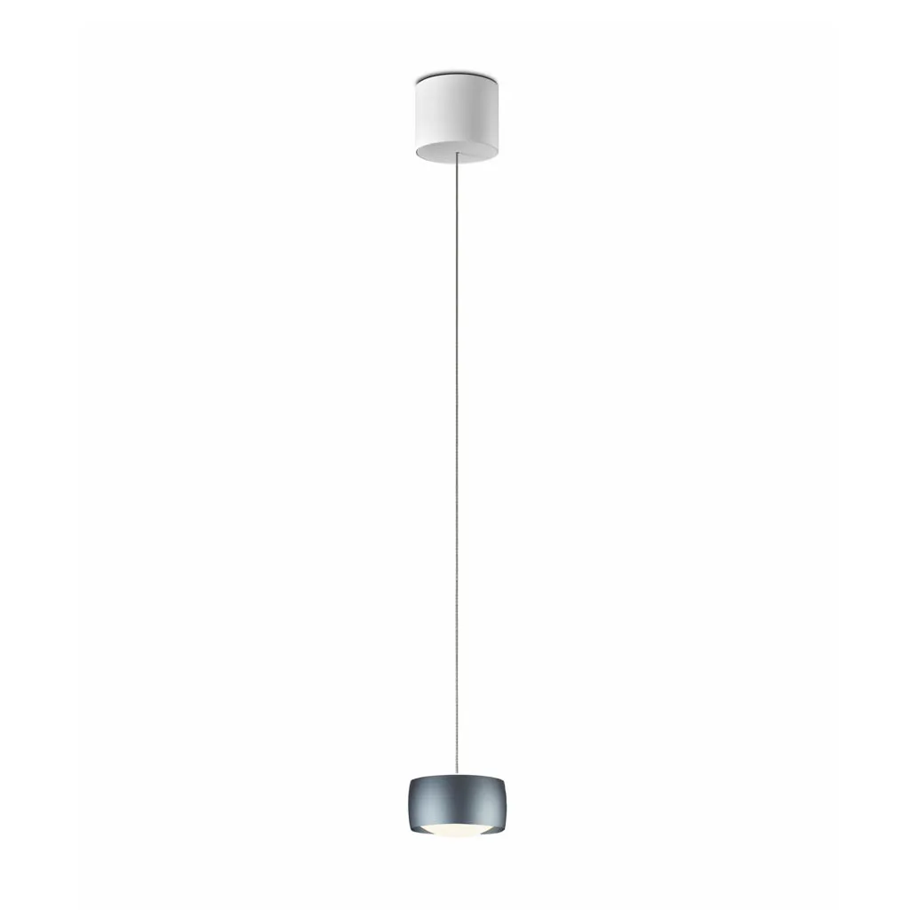 OLIGO Grace LED-Pendelleuchte 1-flammig weiss matt Basalt