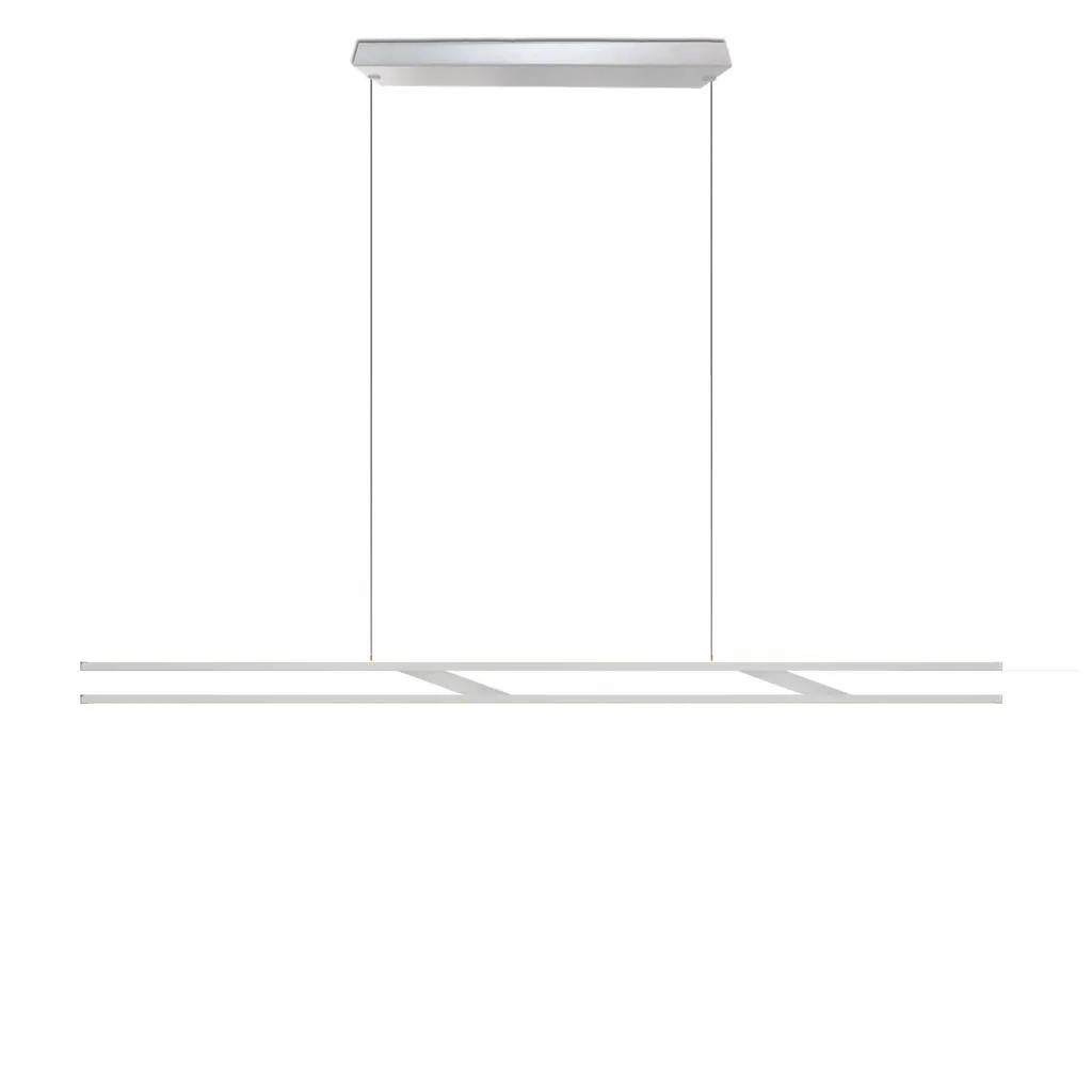 OLIGO Linto HA LED-Pendelleuchte Tunable White - höhenverstellbar weiss matt - weiss matt