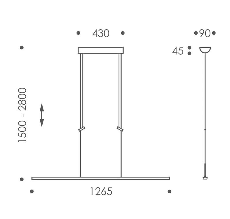 OLIGO Lisgo Sky Straight LED-Pendelleuchte – Bild 11