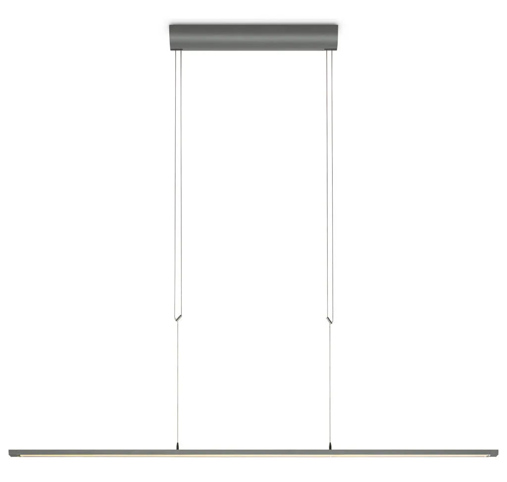 OLIGO Lisgo Sky Straight LED-Pendelleuchte Grau matt