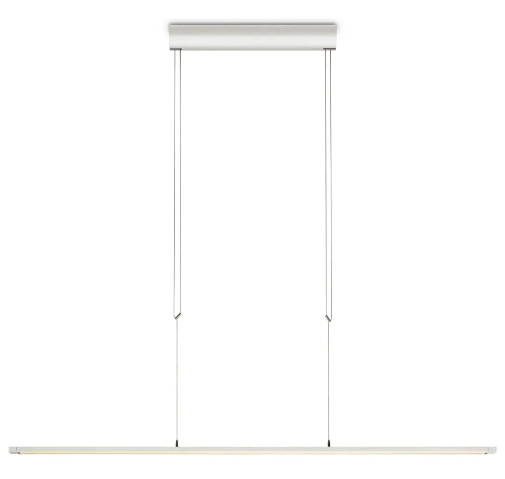 OLIGO Lisgo Sky Straight LED-Pendelleuchte Weiss matt