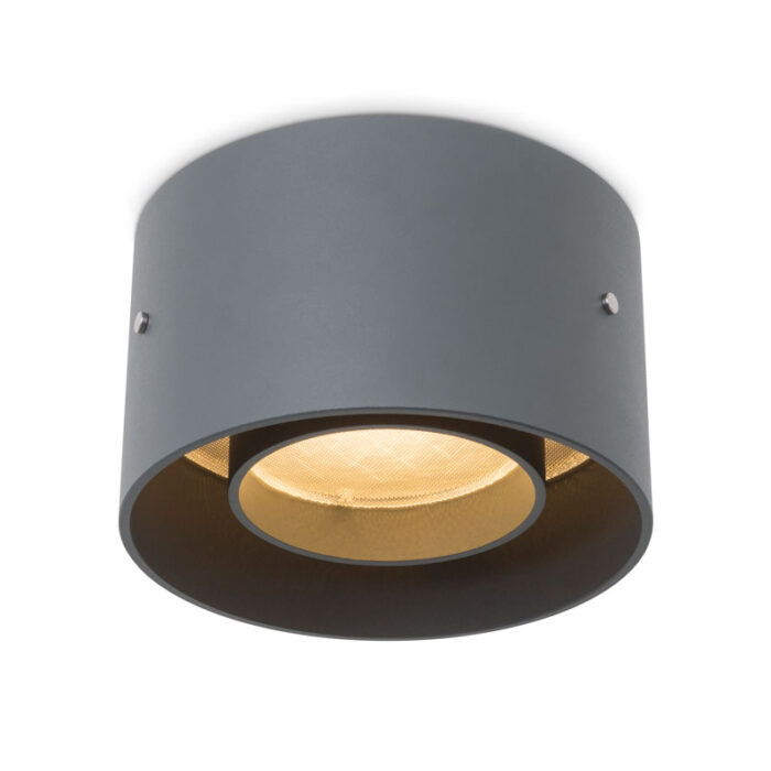 OLIGO Trofeo LED-Deckenleuchte Grau Matt