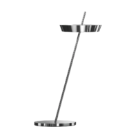 Sigor Mahina Akku-Tischleuchte USB-C chrom – Bild 3