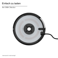 Sigor Mahina Akku-Tischleuchte USB-C weiß – Bild 9