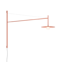 Vibia Tempo 5756 LED-Wandleuchte Terra Rot