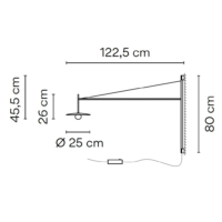 Vibia Tempo 5756 LED-Wandleuchte – Bild 6