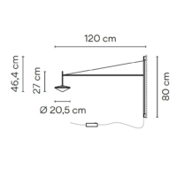 Vibia Tempo 5760 LED-Wandleuchte – Bild 7