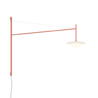 Vibia Tempo 5760 LED-Wandleuchte Terra Rot