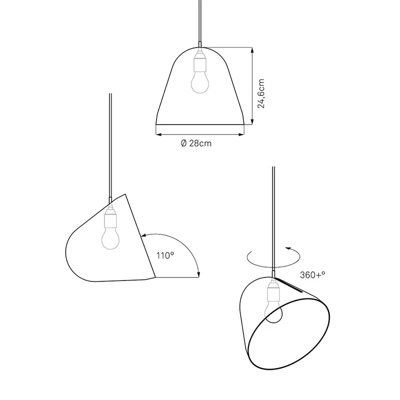 NYTA Pendelleuchte Tilt – Bild 30