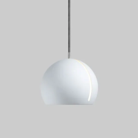 NYTA Pendelleuchte Tilt Globe weiss matt grau