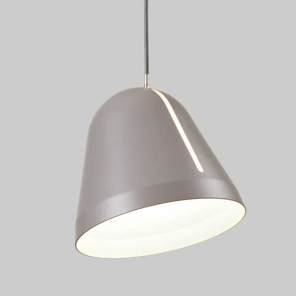 NYTA Pendelleuchte Tilt grau matt grau